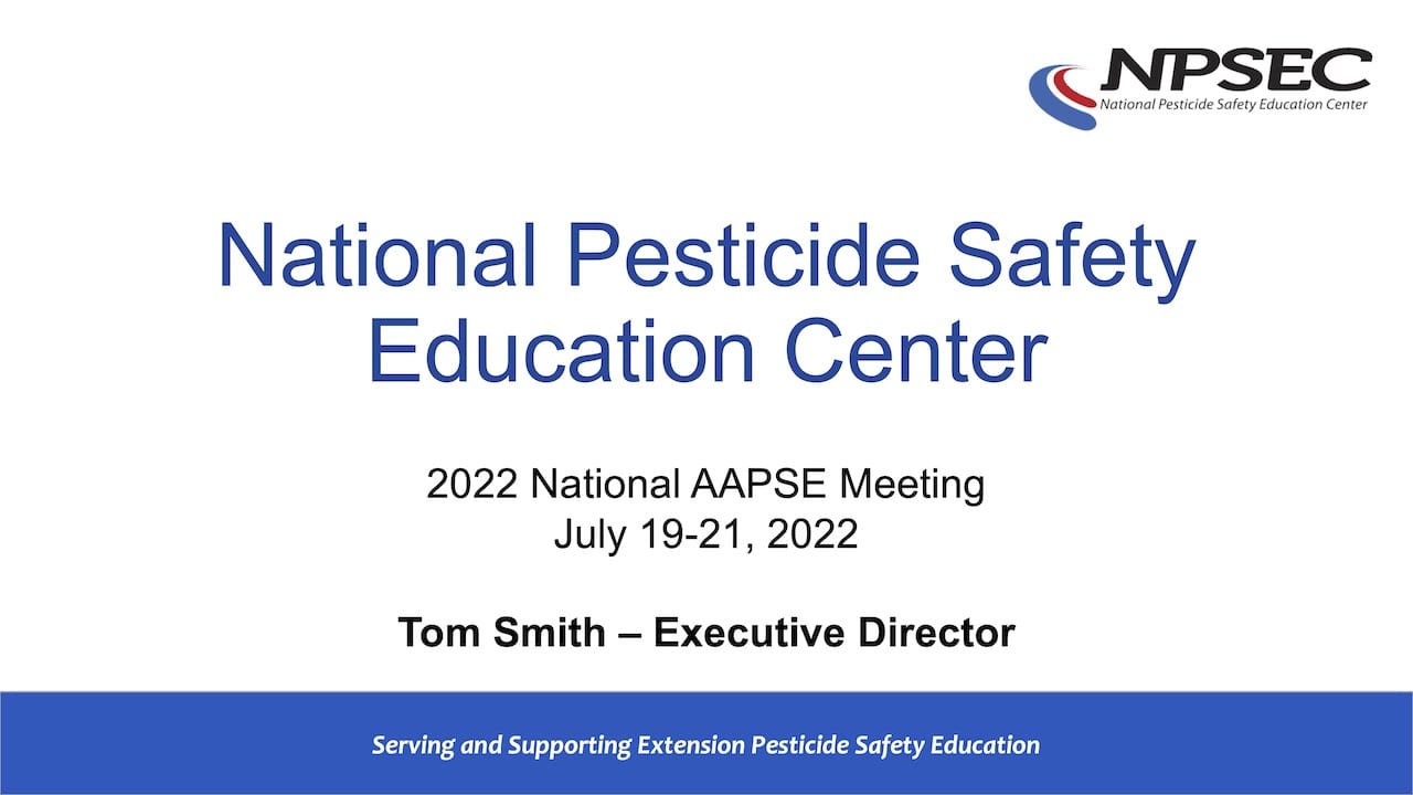 NPSEC's 2022 AAPSE Conference Presentation